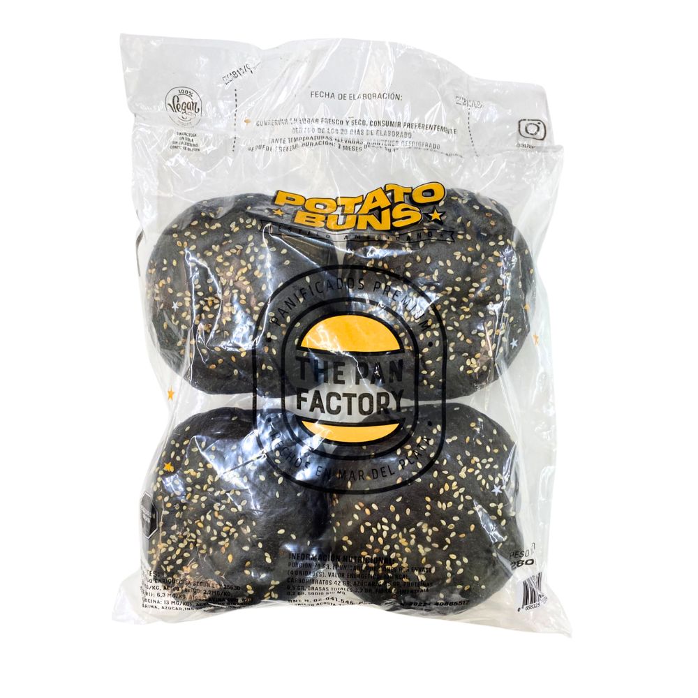 Pan de Burger Black Gourmet