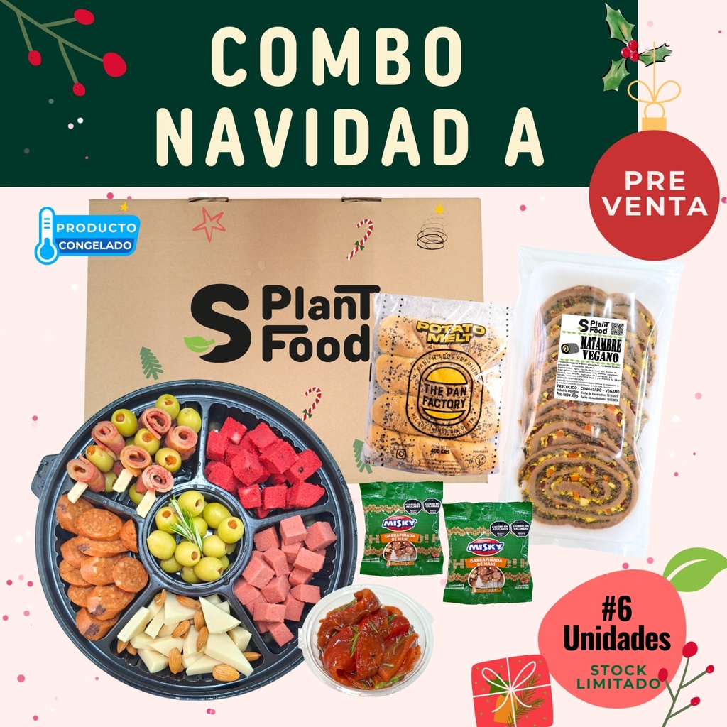 Combo Navidad A – De Matambre (Presentación Caja) Congelado. Vegano