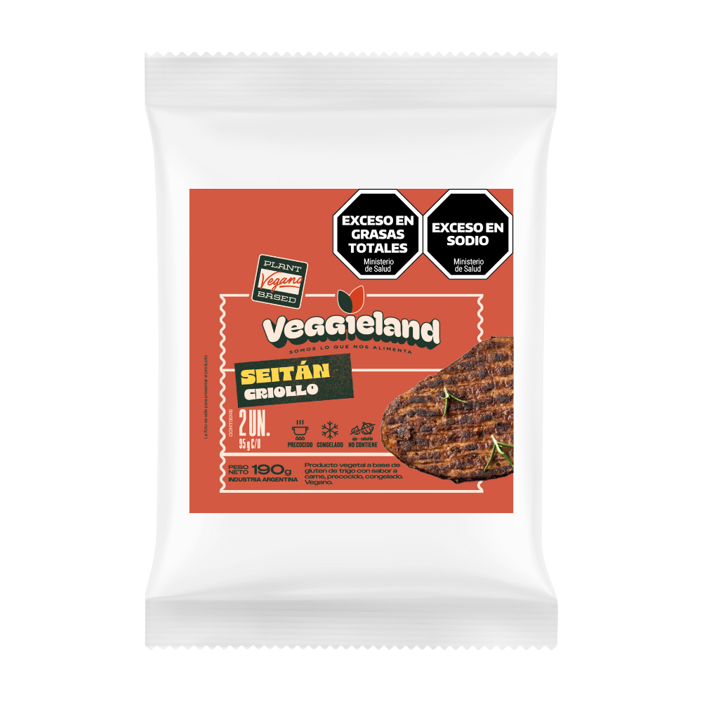 Seitan Criollo Plant Based x 2ud