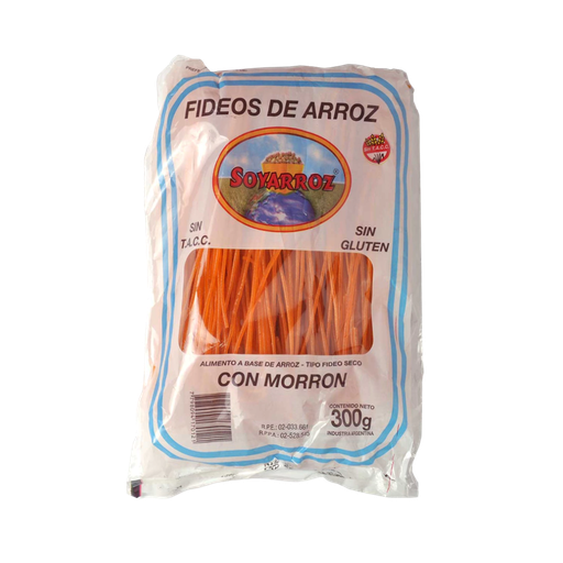 [SA003] Fideos de Arroz Morrón  300g
