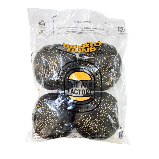 [TPF003] Pan de Burger Black Gourmet