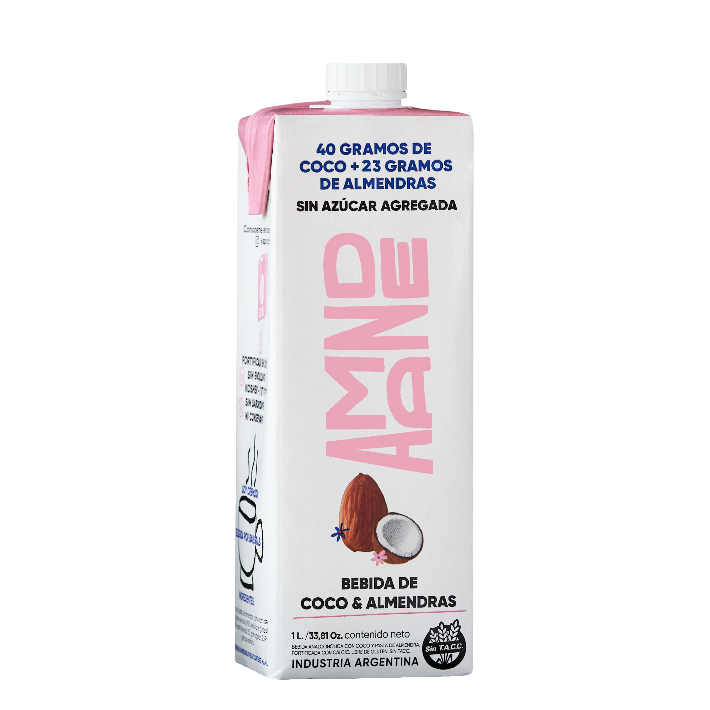 [AM02] Leche de Coco & Almendras Amande 1 L