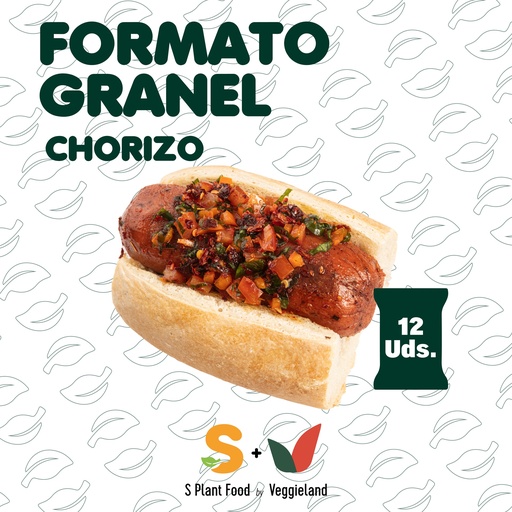 [P1303] Chorizo Plant-Based Granel x 12 ud