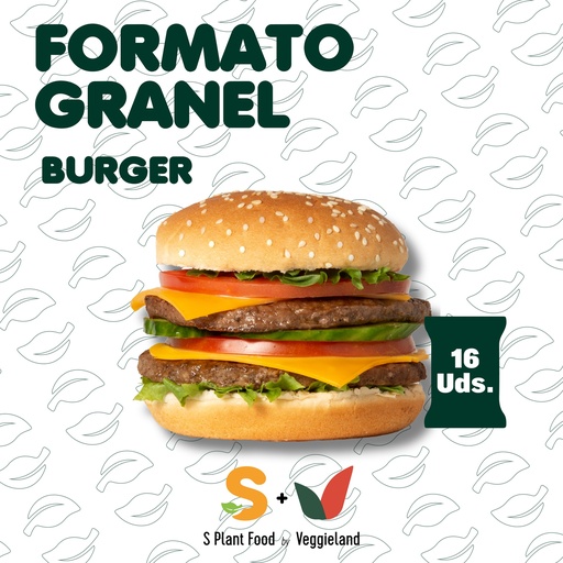 [P1401] Burger Clásica Plant-Based x 16 ud