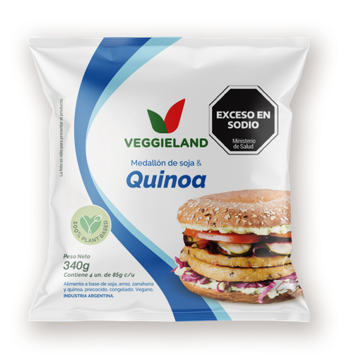 [P2204] Medallón de Soja y Quinoa (PAC4)