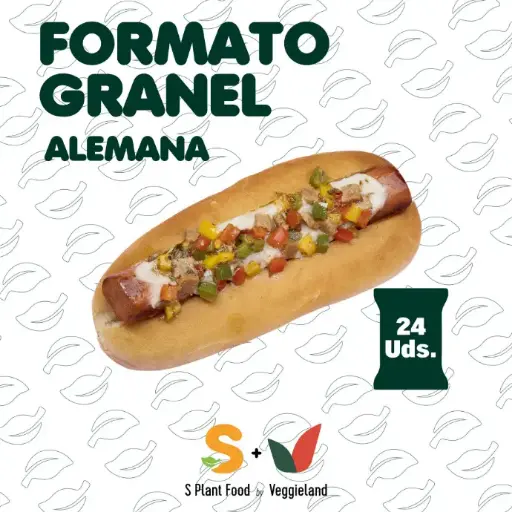 [P1310] Salchicha Alemana Plant-Based Granel * 24 ud